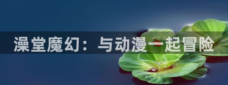 age动漫网官网入口：澡堂魔幻：与动漫一起冒险